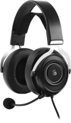 Наушники с микрофоном A4Tech Bloody G535 черный/серебристый 2м мониторные USB оголовье (G535 (BLACK+SILVER) USB)