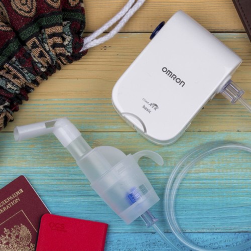 Ингалятор Omron C21 Basic (NE-C803-RU) компрессорный стационарный белый
