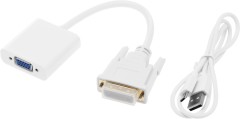 Переходник DVI-D (m) VGA (f) 0.23м
