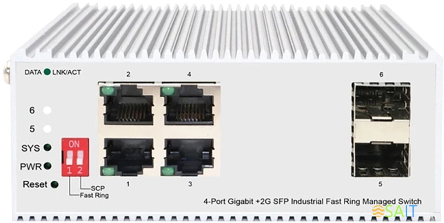 Коммутатор Origo OI3106 OI3106/A1A (L2) 4x1Гбит/с 2SFP управляемый
