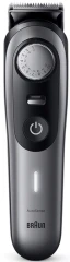Триммер Braun BT9520 серебристый (насадок в компл:4шт)