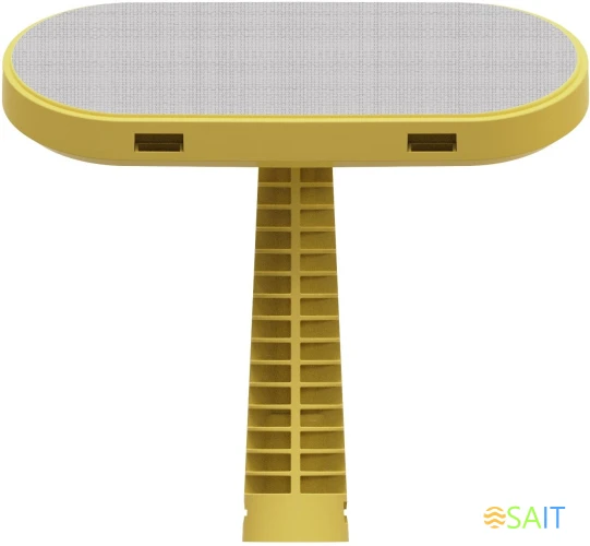 Пароочиститель напольный Polaris PSC 1701C 1700Вт желтый/черный