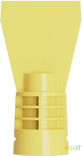 Пароочиститель напольный Polaris PSC 1701C 1700Вт желтый/черный