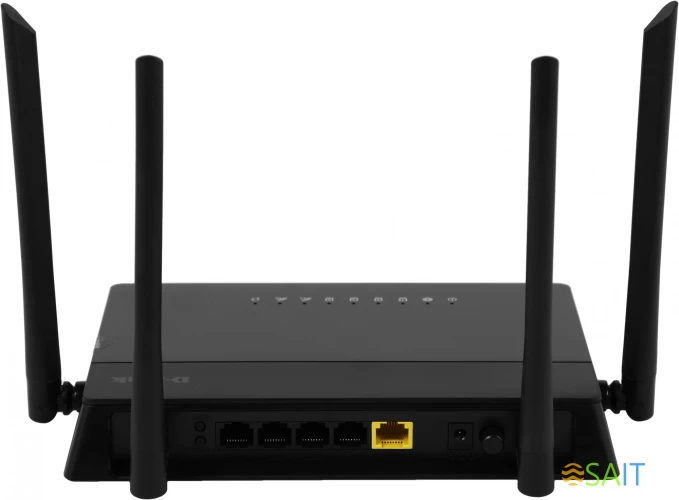 Роутер беспроводной D-Link DIR-841/RU/A1 AC1200 10/100/1000BASE-TX черный