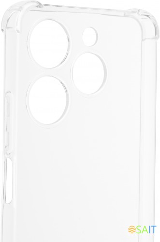 Чехол (клип-кейс) BoraSCO для Tecno Spark 10 Pro прозрачный (71708)