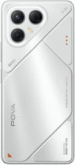 Смартфон Tecno Pova 7 5G 256Gb 8Gb серебристый моноблок 3G 4G 2Sim 6.78" 1080x2460 Android 15 50Mpix 802.11 a/b/g/n/ac/ax NFC GPS GSM900/1800 Protect microSD max1024Gb