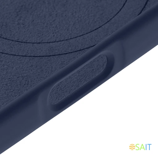 Чехол (клип-кейс) uBear для Apple iPhone 16 Pro Touch with MagSafe темно-синий (CS407DB63PTH-I24M)