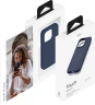 Чехол (клип-кейс) uBear для Apple iPhone 16 Pro Touch with MagSafe темно-синий (CS407DB63PTH-I24M)