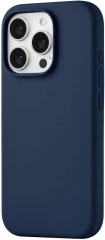 Чехол (клип-кейс) uBear для Apple iPhone 16 Pro Touch with MagSafe темно-синий (CS407DB63PTH-I24M)