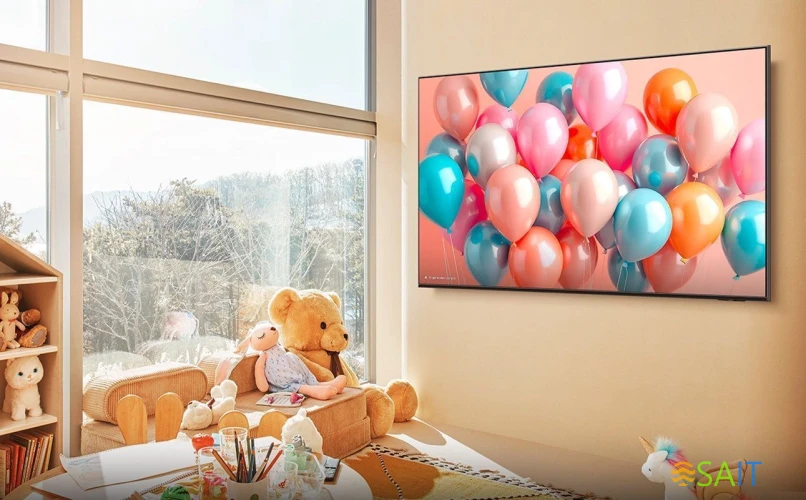 Телевизор QLED Samsung 55" QE55Q7F5AUXRU черный 4K Ultra HD 60Hz DVB-T DVB-T2 DVB-C DVB-S DVB-S2 USB WiFi Smart TV