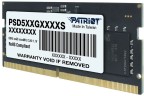 Память DDR5 16GB 4800MHz Patriot PSD516G480081S RTL PC5-38400 CL40 SO-DIMM 262-pin 1.1В dual rank Ret