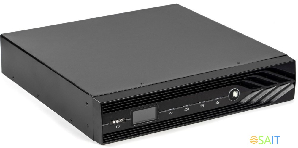 Источник бесперебойного питания Бастион Skat-UPS 1500-Rack-ON-3X9-E 1350Вт 1500ВА черный