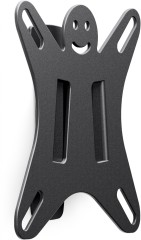 Кронштейн для телевизора Holder LCDS-5001 металлик 10"-32" макс.25кг настенный фиксированный