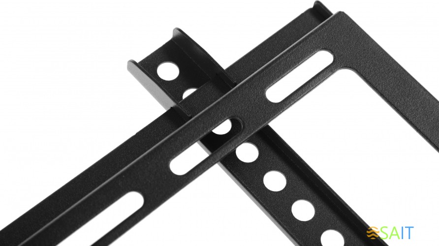 Кронштейн для телевизора Ultramounts UM811F черный 17"-43" макс.35кг настенный фиксированный