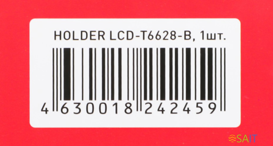 Кронштейн для телевизора Holder LCD-T6628-B черный 32"-70" макс.40кг настенный наклон