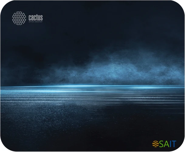 Коврик для мыши Cactus Dark Sea рисунок 220x180x2мм (CS-MPC-P03XS)