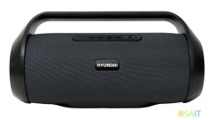 Колонка порт. Hyundai H-PAC420 серый/черный 50W 2.0 BT/3.5Jack/USB 10м 3600mAh