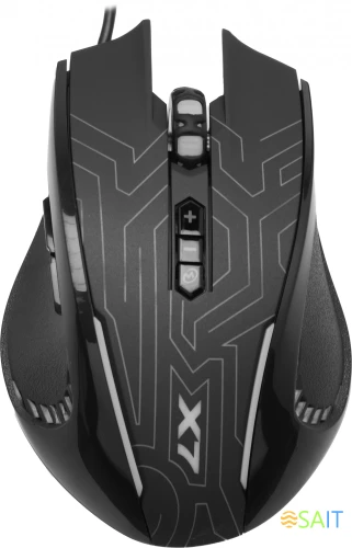 Мышь A4Tech X87 черный оптическая 2400dpi USB 8but (X87 (MAZE))