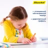 Карандаши цв. Silwerhof Jumbo Mini Веселые друзья 6мм шестигран. дерево ассорти 12цв. коробка/европод.