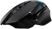 Мышь Logitech G502 Lightspeed черный оптическая 25600dpi беспров. USB 9but (910-005571)