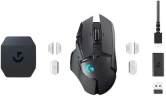 Мышь Logitech G502 Lightspeed черный оптическая 25600dpi беспров. USB 9but (910-005571)