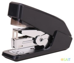 Степлер Deli E0466BLCK Pro 24/6 26/6 (30листов) черный 50скоб закрытый