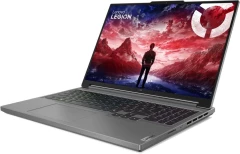 Ноутбук Lenovo Legion Slim 5 16AHP9 Ryzen 7 8845HS 32Gb SSD1Tb NVIDIA GeForce RTX4060 8Gb 16" IPS WQXGA (2560x1600) noOS grey WiFi BT Cam (83DH005NRK)