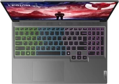 Ноутбук Lenovo Legion Slim 5 16AHP9 Ryzen 7 8845HS 32Gb SSD1Tb NVIDIA GeForce RTX4060 8Gb 16" IPS WQXGA (2560x1600) noOS grey WiFi BT Cam (83DH005NRK)