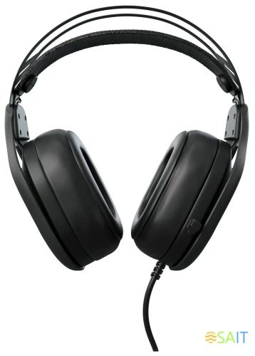 Наушники с микрофоном GMNG HS-L630G черный/желтый 2.2м мониторные оголовье (1533561)