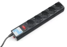Сетевой фильтр Powercube SPG5-C5 5м (5 розеток) черный (коробка)