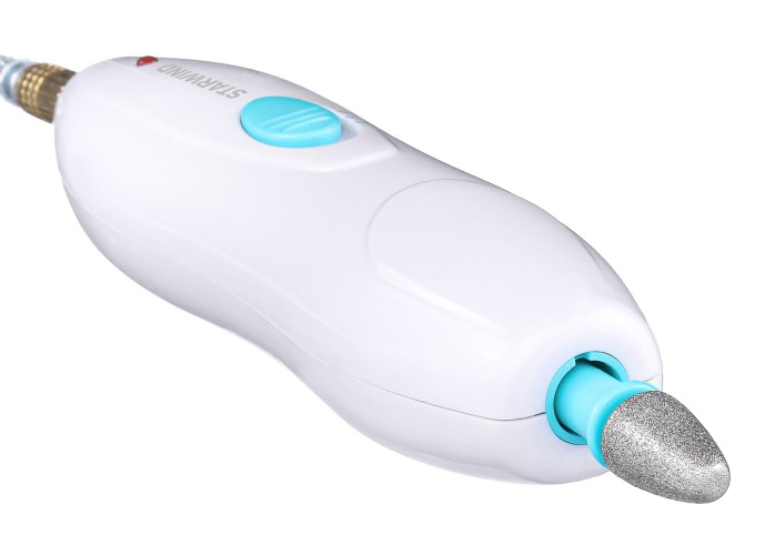 Маникюрно-педикюрный набор Sinbo SS 4050 насадок в компл.:10шт белый/синий