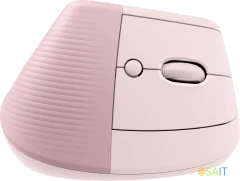 Мышь Logitech Lift розовый оптическая 4000dpi беспров. BT/Radio USB 5but (910-006487)