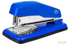 Степлер Deli E0414S/Blue 24/6 26/6 (25листов) синий 50скоб коробка