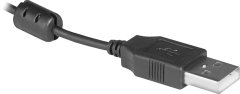 Defender Компьютерная гарнитура Gryphon 750U USB, черный, 1.8м кабель Defender Gryphon 750U USB