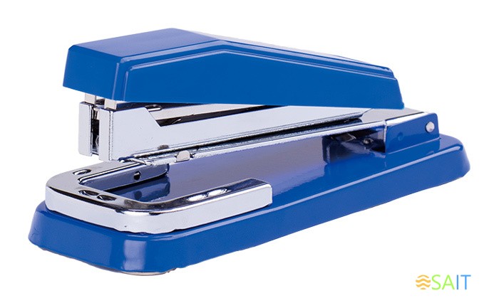 Степлер Deli E0414 24/6 26/6 (25листов) ассорти 50скоб коробка