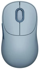 Мышь Xiaomi Wireless Mouse 3 синий оптическая 1200dpi silent беспров. BT/Radio USB для ноутбука 4but (BHR8914GL)