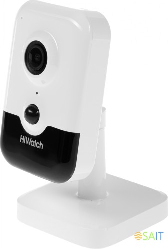 Камера видеонаблюдения IP HiWatch DS-I214(C)(2.0mm) 2-2мм цв. корп.:белый/черный