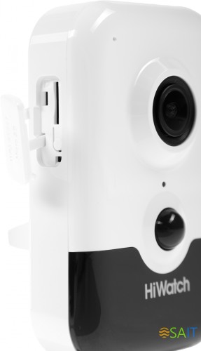 Камера видеонаблюдения IP HiWatch DS-I214(C)(2.0mm) 2-2мм цв. корп.:белый/черный