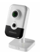 Камера видеонаблюдения IP HiWatch DS-I214W(C)(4mm) Wi-Fi 4-4мм цв. корп.:белый