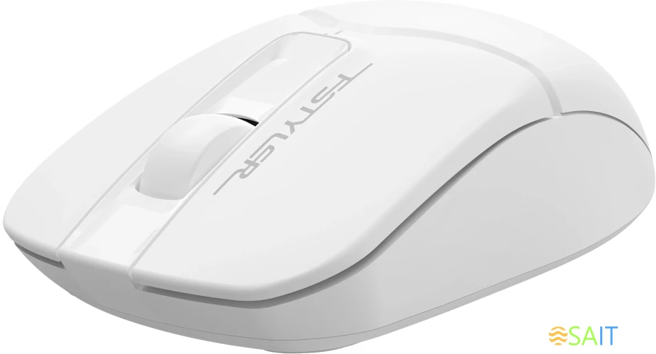 Мышь A4Tech Fstyler FG12S белый оптическая 1200dpi silent беспров. USB 3but