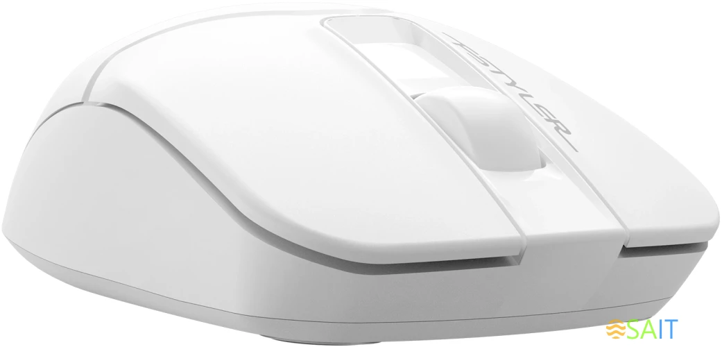 Мышь A4Tech Fstyler FG12S белый оптическая 1200dpi silent беспров. USB 3but