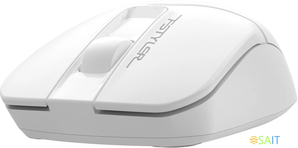 Мышь A4Tech Fstyler FG12S белый оптическая 1200dpi silent беспров. USB 3but