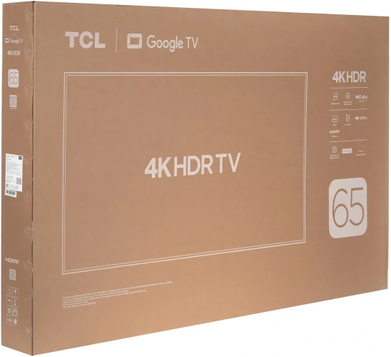 Телевизор LED TCL 65" 65P6K черный 4K Ultra HD 60Hz DVB-T DVB-T2 DVB-C DVB-S DVB-S2 USB WiFi Smart TV