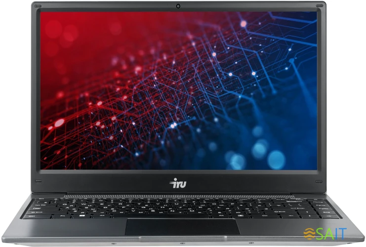 Ноутбук IRU Калибр 14TLH Core i5 1135G7 8Gb SSD512Gb Intel Iris Xe graphics 14.1" IPS FHD (1920x1080) Free DOS grey WiFi BT Cam 4500mAh (1976597)
