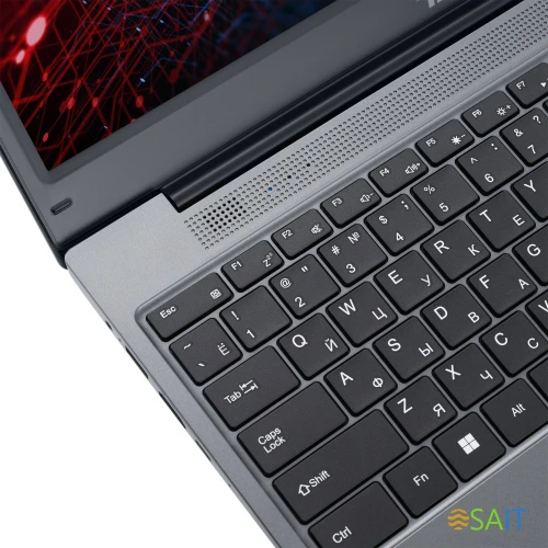 Ноутбук IRU Калибр 14TLH Core i5 1135G7 8Gb SSD512Gb Intel Iris Xe graphics 14.1" IPS FHD (1920x1080) Free DOS grey WiFi BT Cam 4500mAh (1976597)