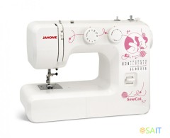 Швейная машина Janome Sew Cat 57 белый/рисунок