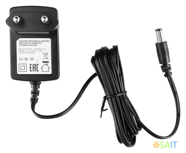 Пылесос-робот Starwind SRV3950 18Вт черный