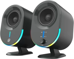 Колонки Оклик OK-303A 2.0 черный 20Вт BT