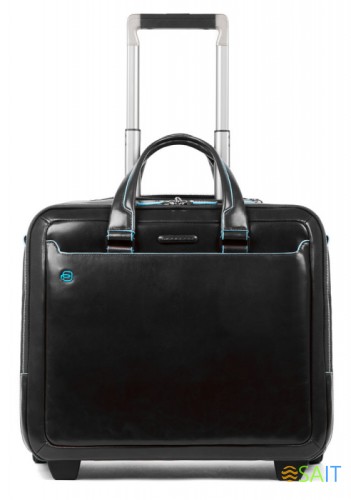 Сумка дорожная Piquadro BLUE SQUARE (BV5014B2/N) 42x36.5x20см 25л. 3.06кг. кожа черный