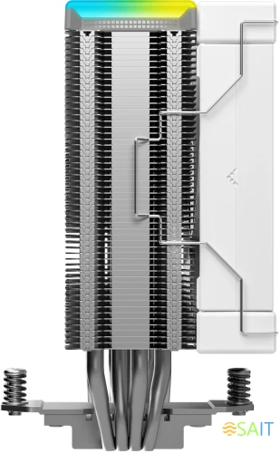 Устройство охлаждения(кулер) Deepcool AK400 Digital SE Wh ARGB Soc-AM5/AM4/1200/1700/1851 белый 4-pin 19-28dB Al+Cu LCD 220W 812gr Ret (R-AK400-WHADMN-GJD)